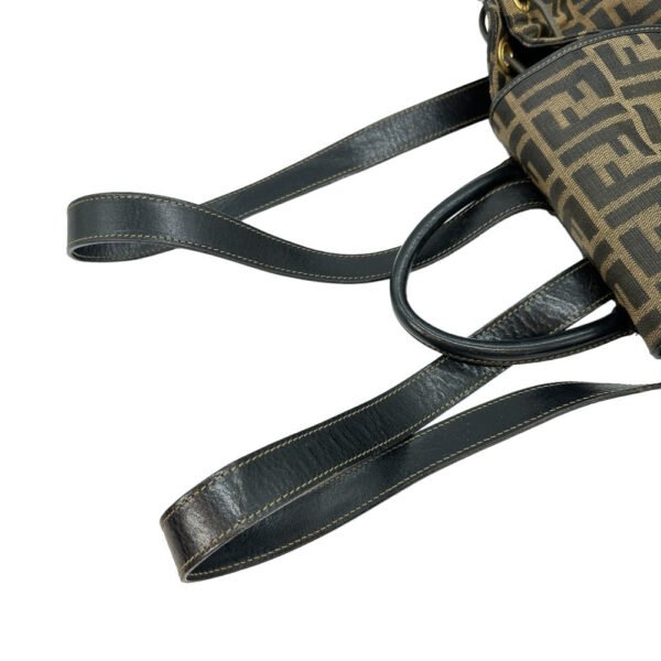 Fendi Canvas Leather Backpack 2way - Image 6