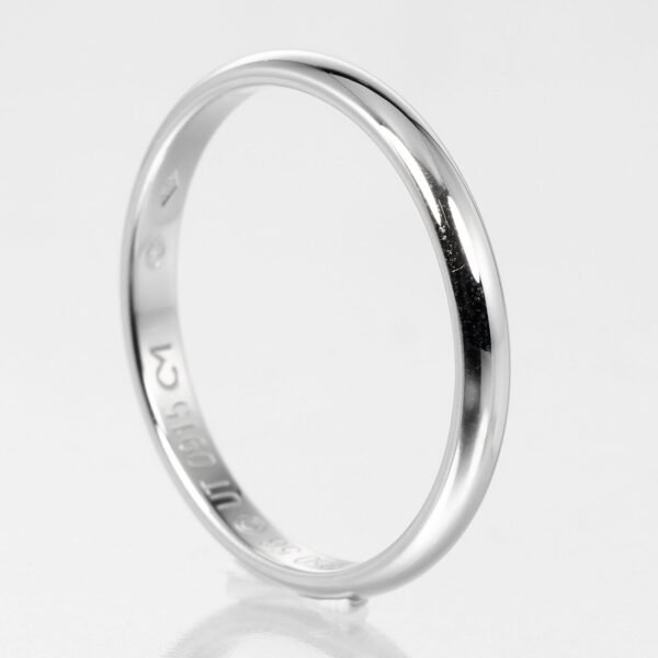 Cartier 1895 Wedding Ring Pt950 Platinum - Image 3