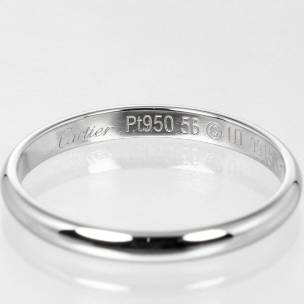 Cartier 1895 Wedding Ring Pt950 Platinum - Image 4
