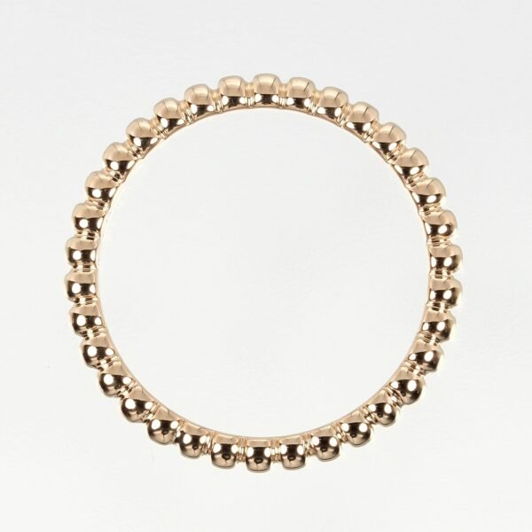 Van Cleef & Arpels Perlee Small Ring K18 Pink Gold - Image 9