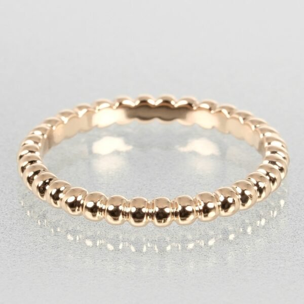 Van Cleef & Arpels Perlee Small Ring K18 Pink Gold - Image 7