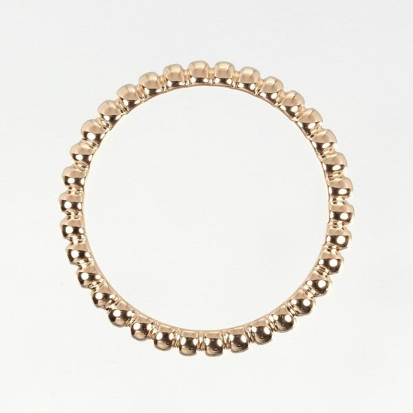 Van Cleef & Arpels Perlee Small Ring K18 Pink Gold - Image 8