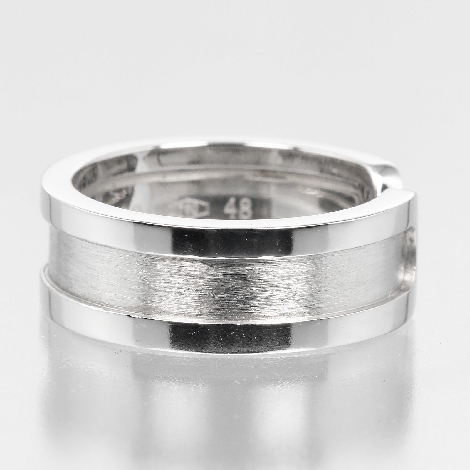 Cartier 2C Ring K18 White Gold - Image 6