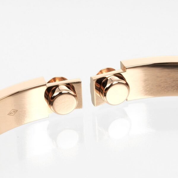 Cartier Love Bracelet K18 Pink Gold 4P Diamond - Image 5