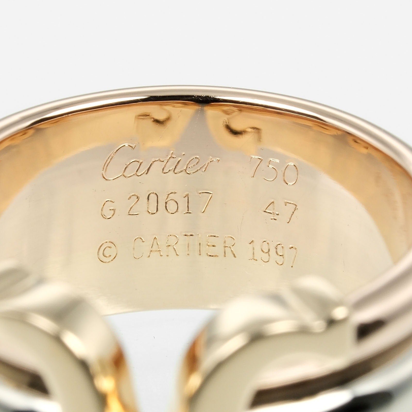 Cartier 2C Ring K18 Gold - Image 4