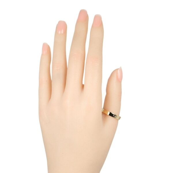 Cartier Mini Love Wedding Ring K18 Yellow Gold - Image 2