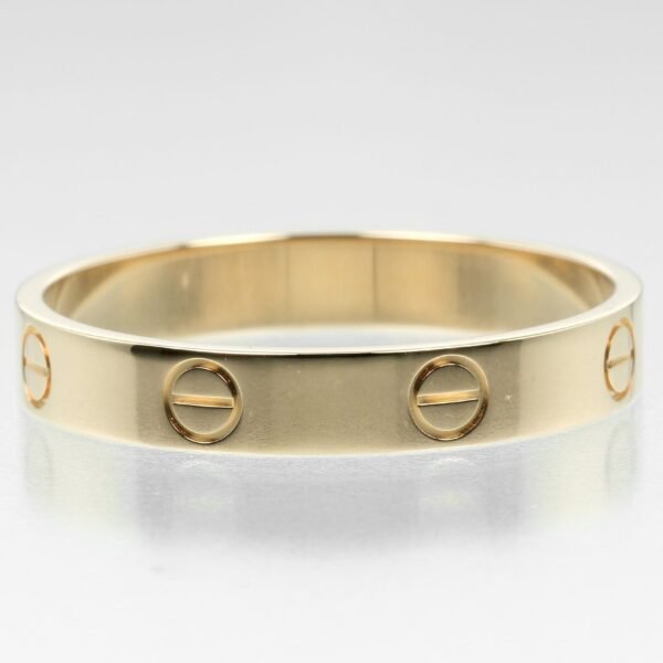 Cartier Mini Love Wedding Ring K18 Yellow Gold - Image 6