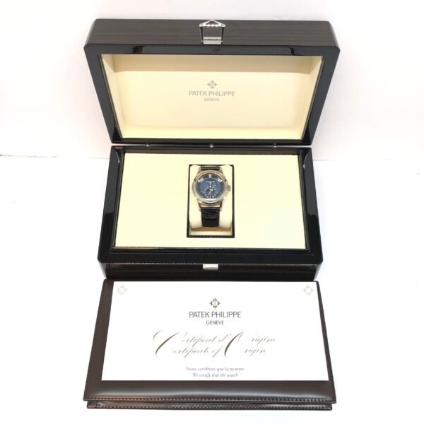 Patek Philippe Complications Moonphase 18k White Gold Men's Watch - Image 5