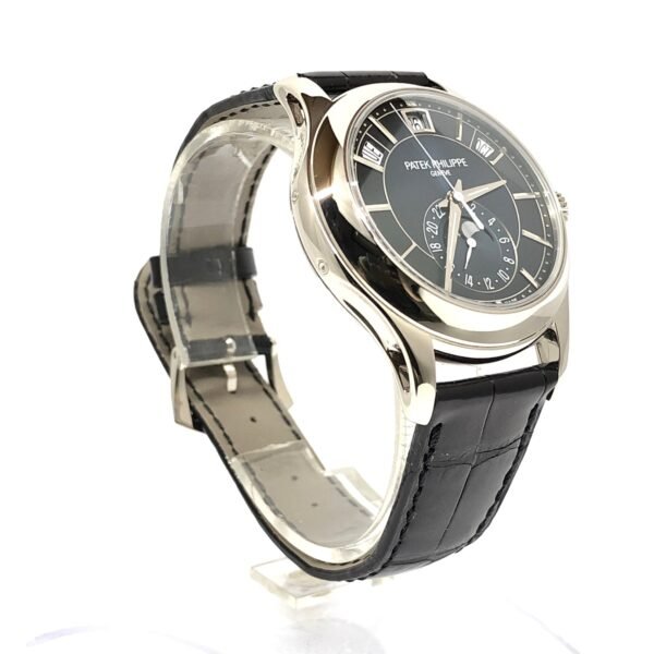 Patek Philippe Complications Moonphase 18k White Gold Men's Watch - Image 3