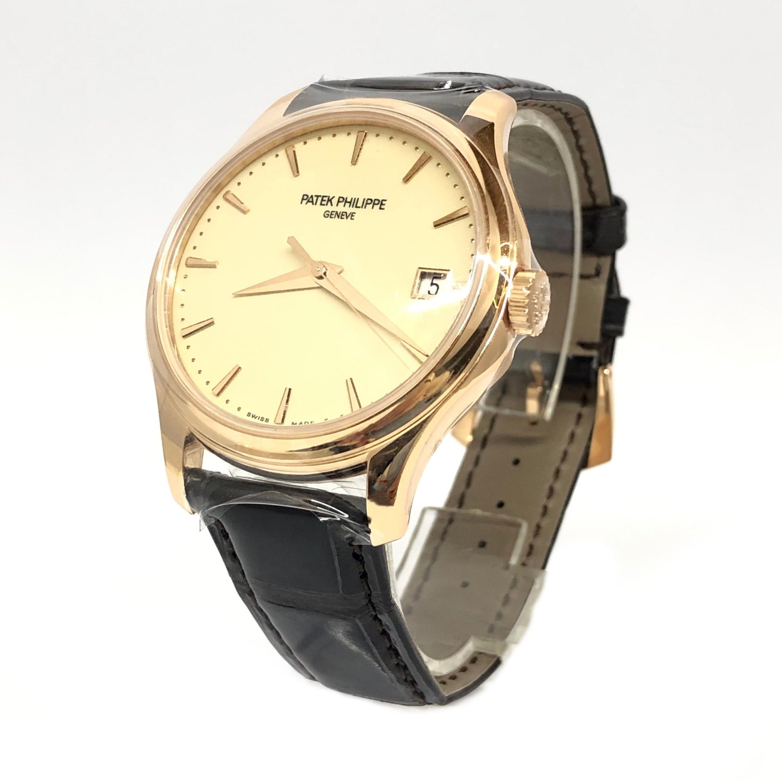 Patek Philippe Calatrava Rose Gold 39mm Men's Watch - Image 3