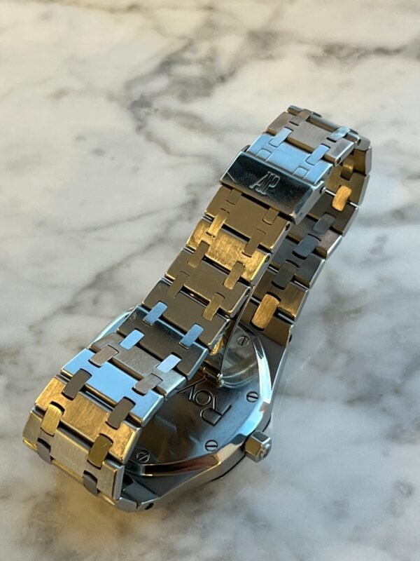 Audemars Piguet - Pre-owned Royal Oak Day-Date Moon Phase Stainless Steel 25594ST - Image 4