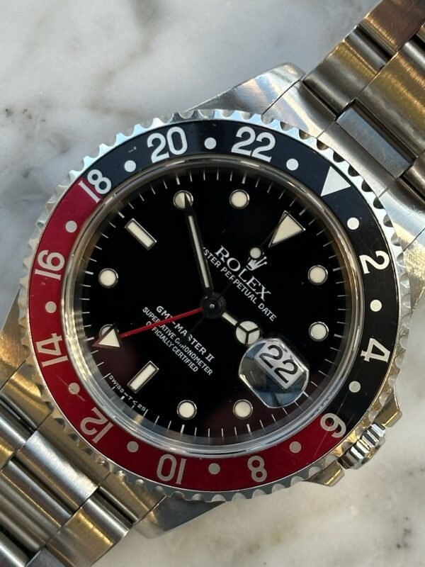 Rolex - Pre-owned GMT-Master II Coke 16710 - Image 3
