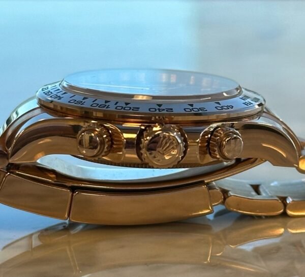 Rolex - Pre-owned Rose Gold Daytona Black Dial 116505 - Image 8