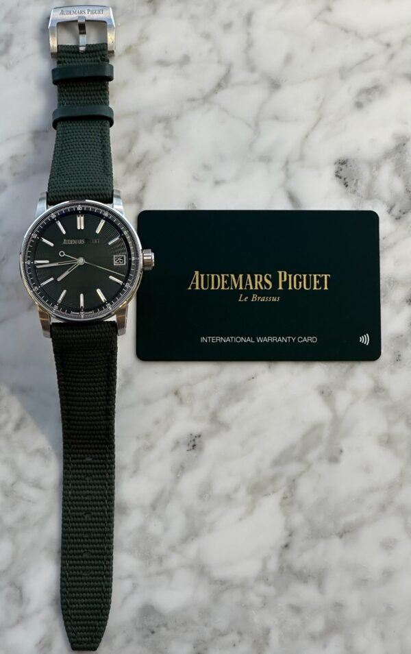Audemars Piguet - Pre-owned Code 11.59 Green Dial 15210ST - Image 2