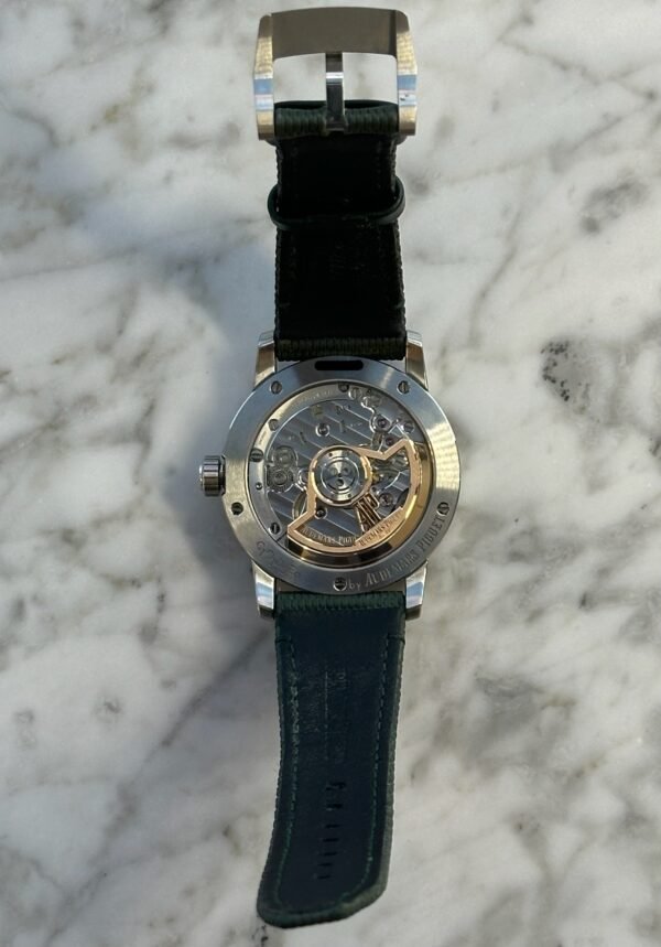 Audemars Piguet - Pre-owned Code 11.59 Green Dial 15210ST - Image 5