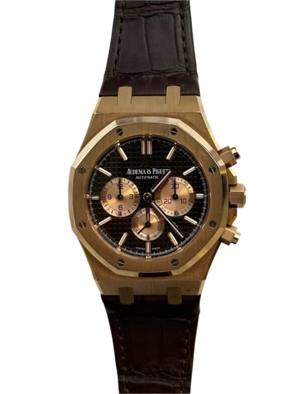 Audemars Piguet - Pre-owned Royal Oak Chronograph Chocolate Dial 26331OR