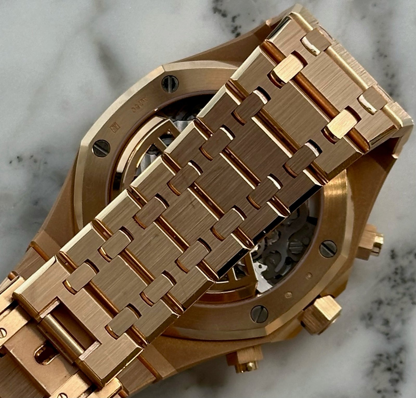 Audemars Piguet - Pre-owned Royal Oak Chronograph Black Dial 26240OR - Image 6