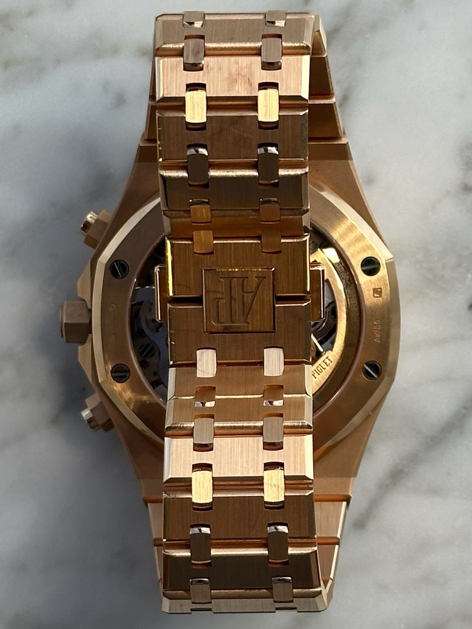 Audemars Piguet - Pre-owned Royal Oak Chronograph Black Dial 26240OR - Image 5