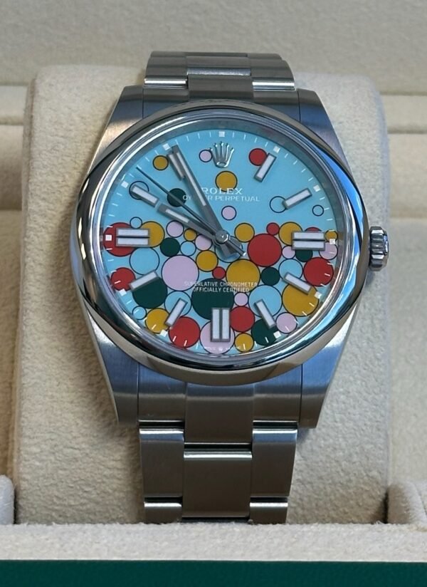 Rolex - Unworn Stainless Steel Oyster Perpetual 41mm Celebration Dial 124300 - Image 3