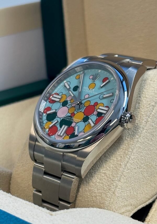 Rolex - Unworn Stainless Steel Oyster Perpetual 41mm Celebration Dial 124300 - Image 4