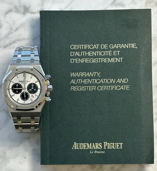 Audemars Piguet - Pre-owned Royal Oak Chronograph "Panda" Dial 26331ST - Image 2