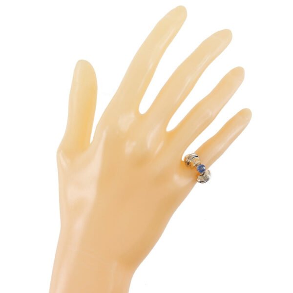 Van Cleef & Arpels Vintage K14 Gold Diamond Ring - Image 2