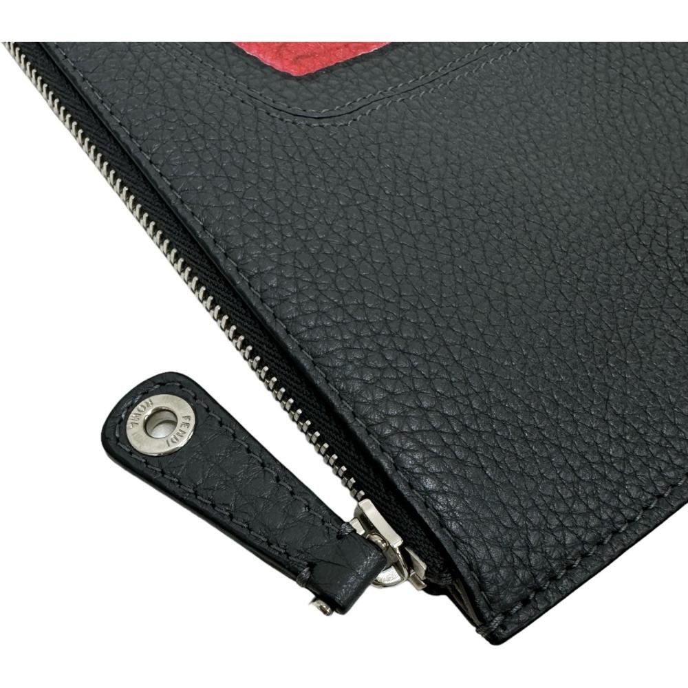 Fendi Leather Clutch Bag 7N0078 - Image 5