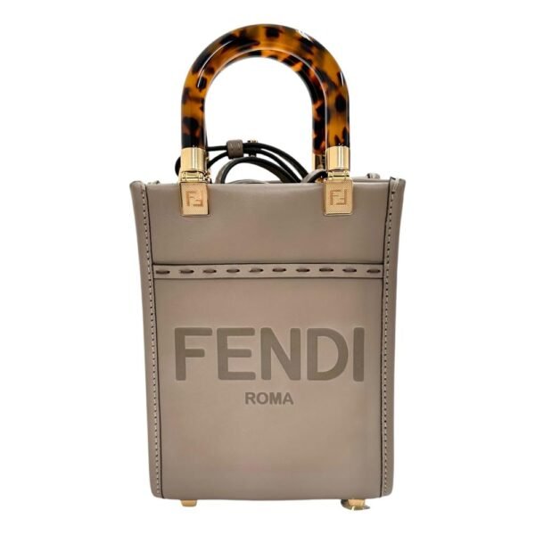 Fendi Sunshine Mini Shopper Shoulder Bag