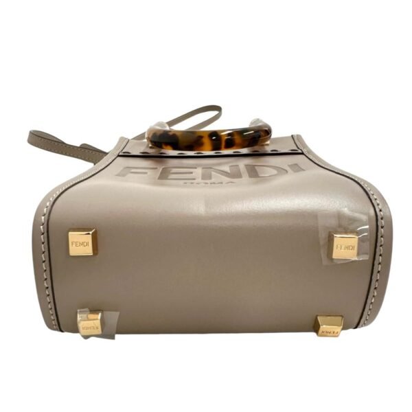 Fendi Sunshine Mini Shopper Shoulder Bag - Image 4