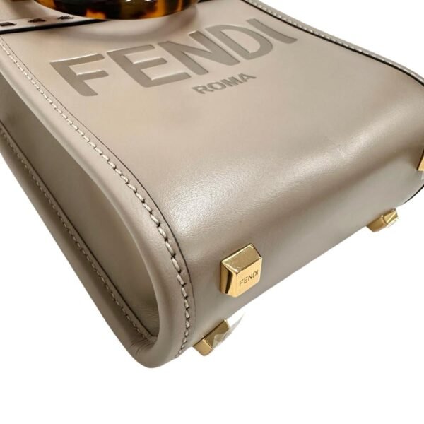 Fendi Sunshine Mini Shopper Shoulder Bag - Image 5