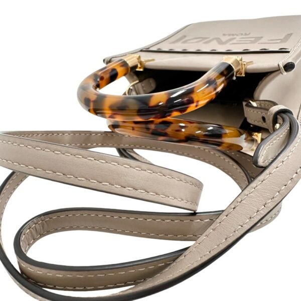 Fendi Sunshine Mini Shopper Shoulder Bag - Image 6