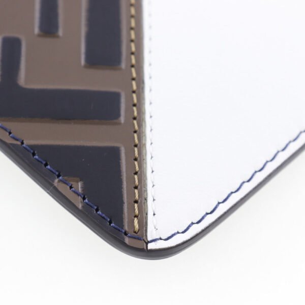 Fendi Mania Leather Clutch Bag 8BS020 - Image 4