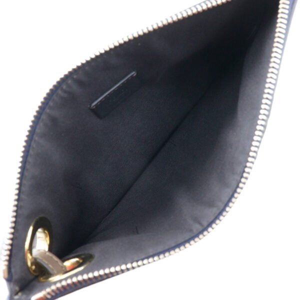 Fendi Mania Leather Clutch Bag 8BS020 - Image 5