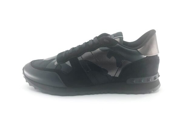 Valentino Black Camo Rockrunner Sneakers - Image 3