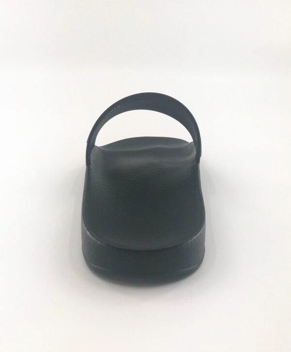 Valentino Black VLTN Logo Pool Slides - Image 3