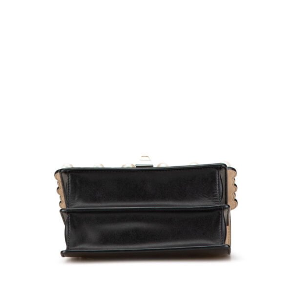 Fendi Kan I Mini Pearl Chain Shoulder Bag 8M0381 - Image 3