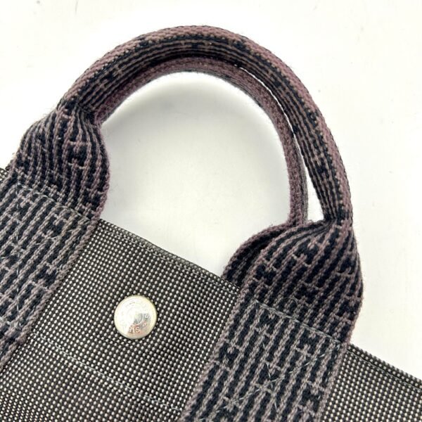 Pre-owned Hermès 1990-2000 Herline Tote Bag | Grey he6912cc - Image 8