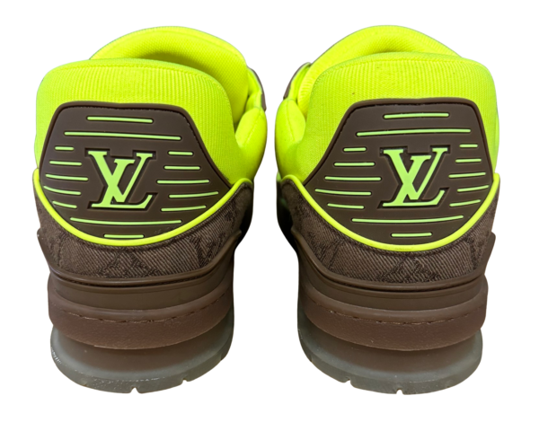 Louis Vuitton LV Trainer 'Neon Brown' Sneakers - Image 2