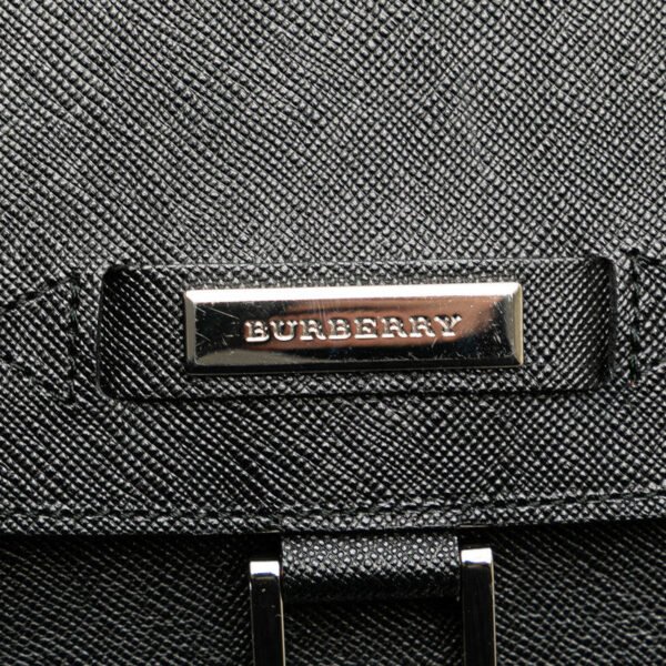 Burberry Nova Check Leather Shoulder Bag - Image 11