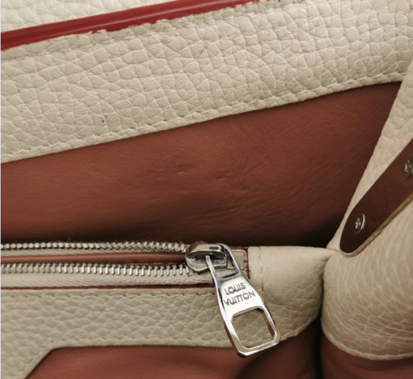 Preloved Louis Vuitton (LV) Capucines 2013year cream white 23071278354848 - Image 11