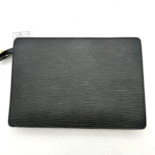 Pre-owned Louis Vuitton LOUIS VUITTON Epi Pochette Homme Clutch Bag Black Noir M52522 LV  lv2628cc - Image 2
