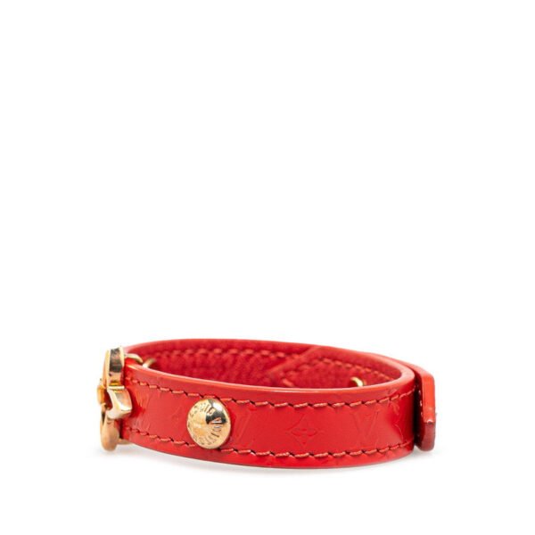 Louis Vuitton Monogram Flower Leather Bracelet M6535 - Image 2