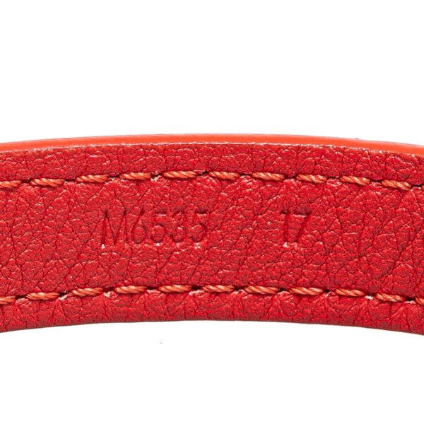 Louis Vuitton Monogram Flower Leather Bracelet M6535 - Image 4