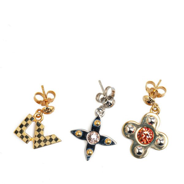 Louis Vuitton Love Letters GM Earrings Set