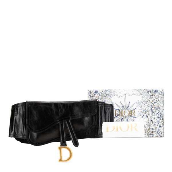 Dior Leather Saddle Waist Pouch Belt Bag - Image 9