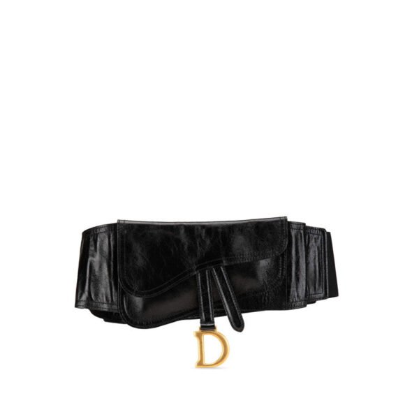 Dior Leather Saddle Waist Pouch Belt Bag
