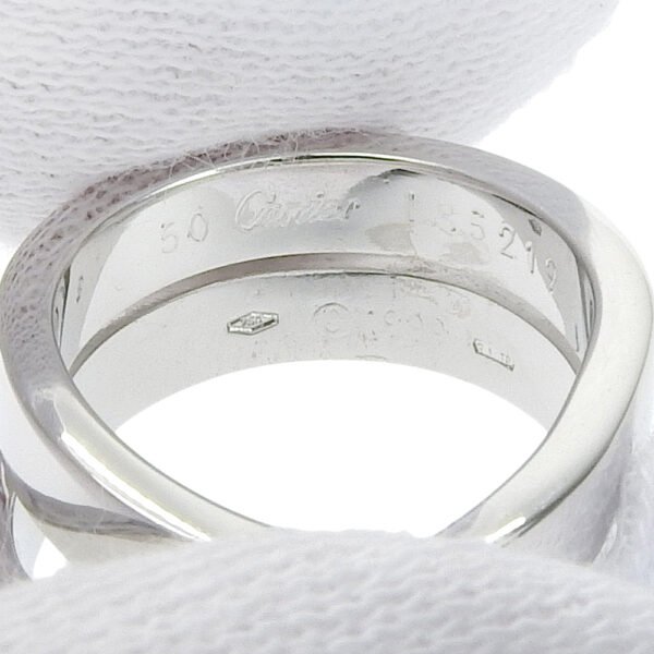 Cartier Paris Ring K18 White Gold 11 - Image 6