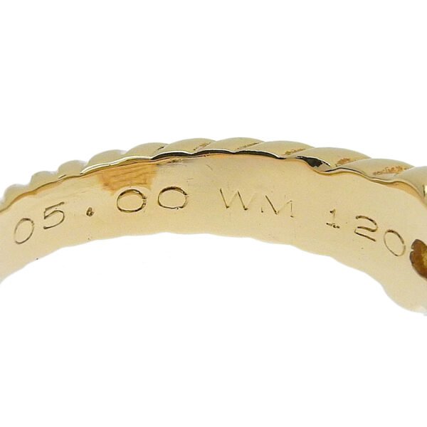 Van Cleef & Arpels Alhambra Ring K18 Yellow Gold - Image 6