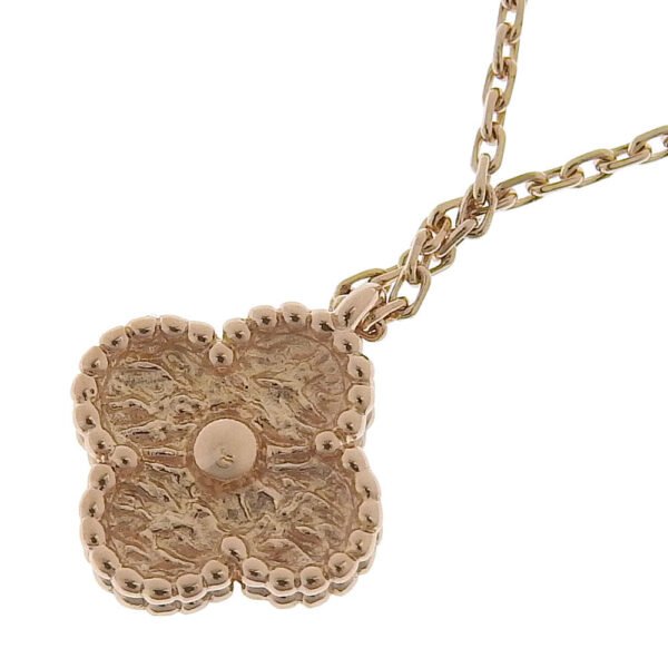 Van Cleef & Arpels Sweet Alhambra Necklace K18 PG - Image 3