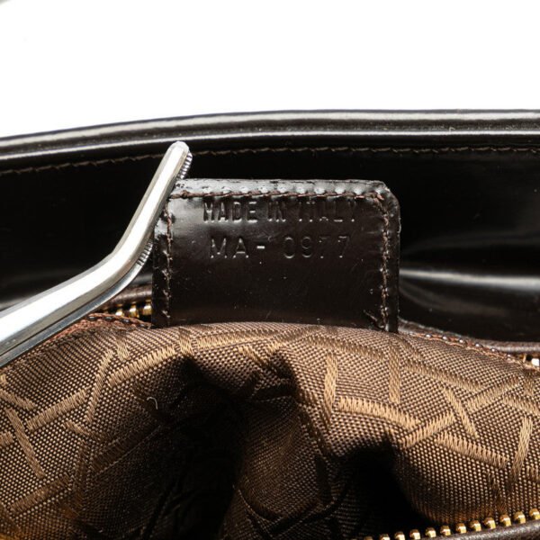Dior Leopard Lady Dior 2WAY Handbag Brown Beige - Image 7